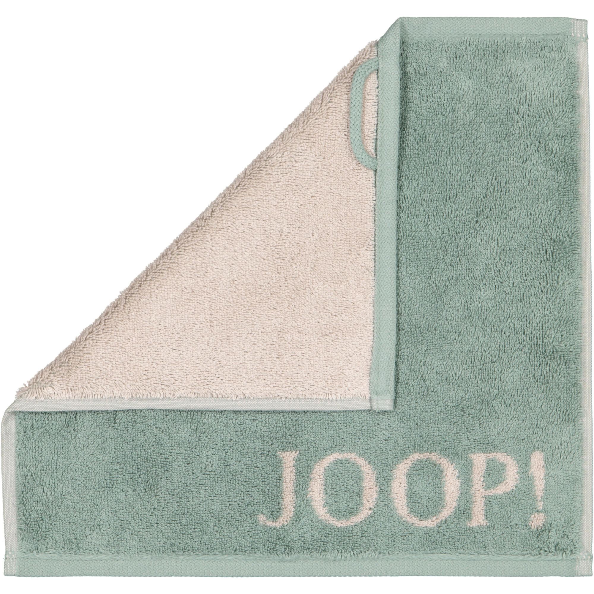 SEIFTUCH CLASSIC DOUBLEFACE 1600 PINIE - 43 - Grün, Textil (30/30cm) - Joop!