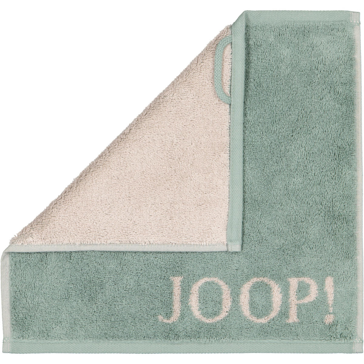 SEIFTUCH CLASSIC DOUBLEFACE 1600 PINIE - 43 - Grün, Textil (30/30cm) - Joop!