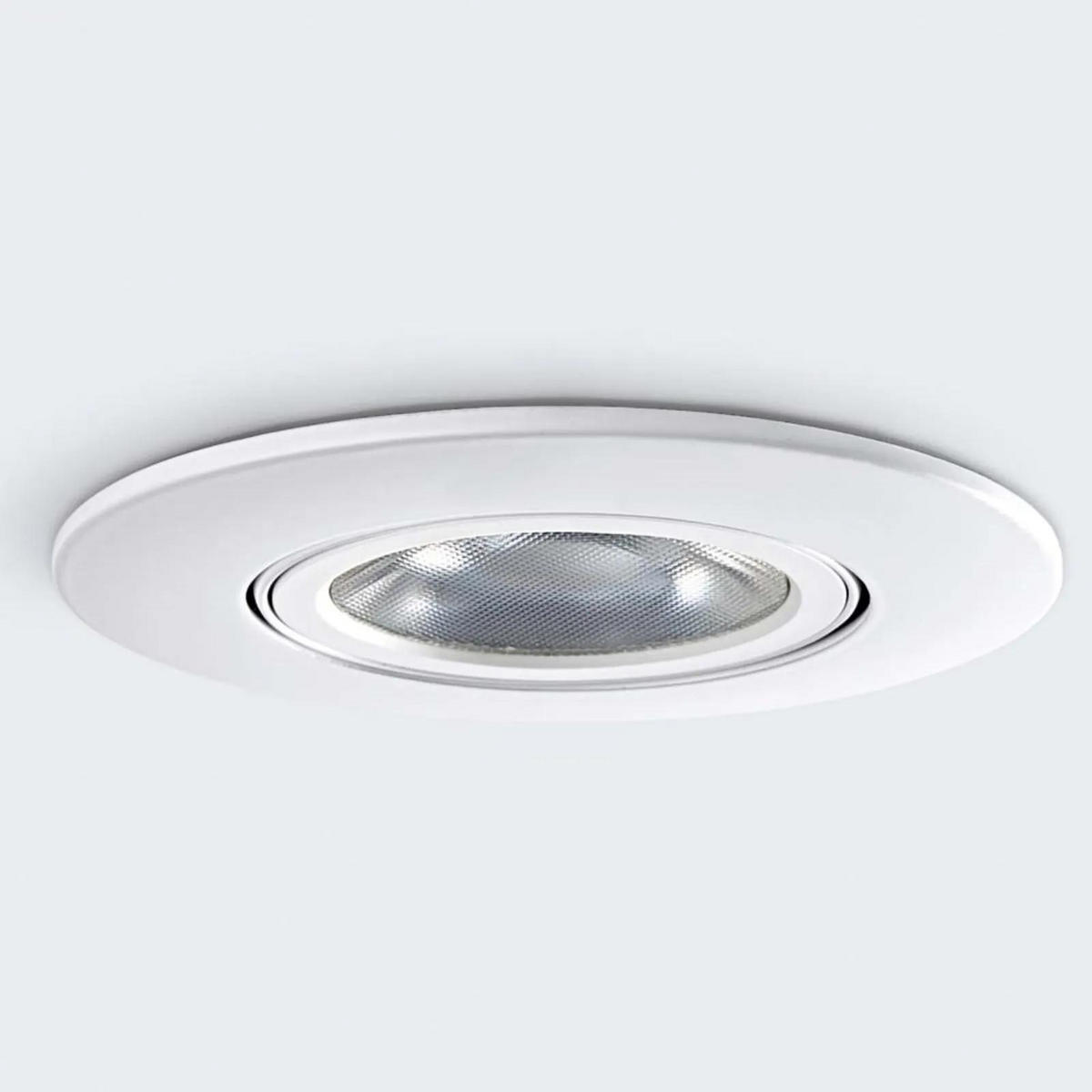 BADEZIMMER WANDLEUCHTE - Weiß, Metall (4.8/4.8cm) - click-licht