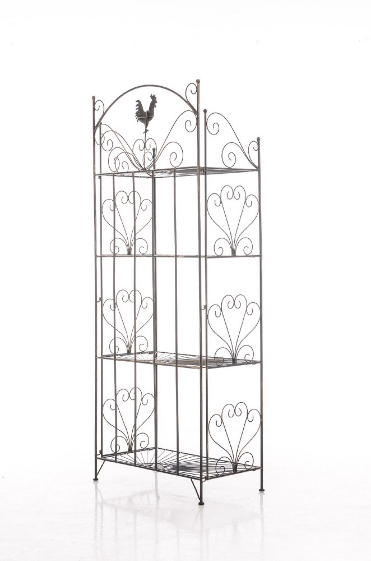STANDREGAL Mya bronze - Braun, Metall (61.5/153/33cm) - TPFGarden