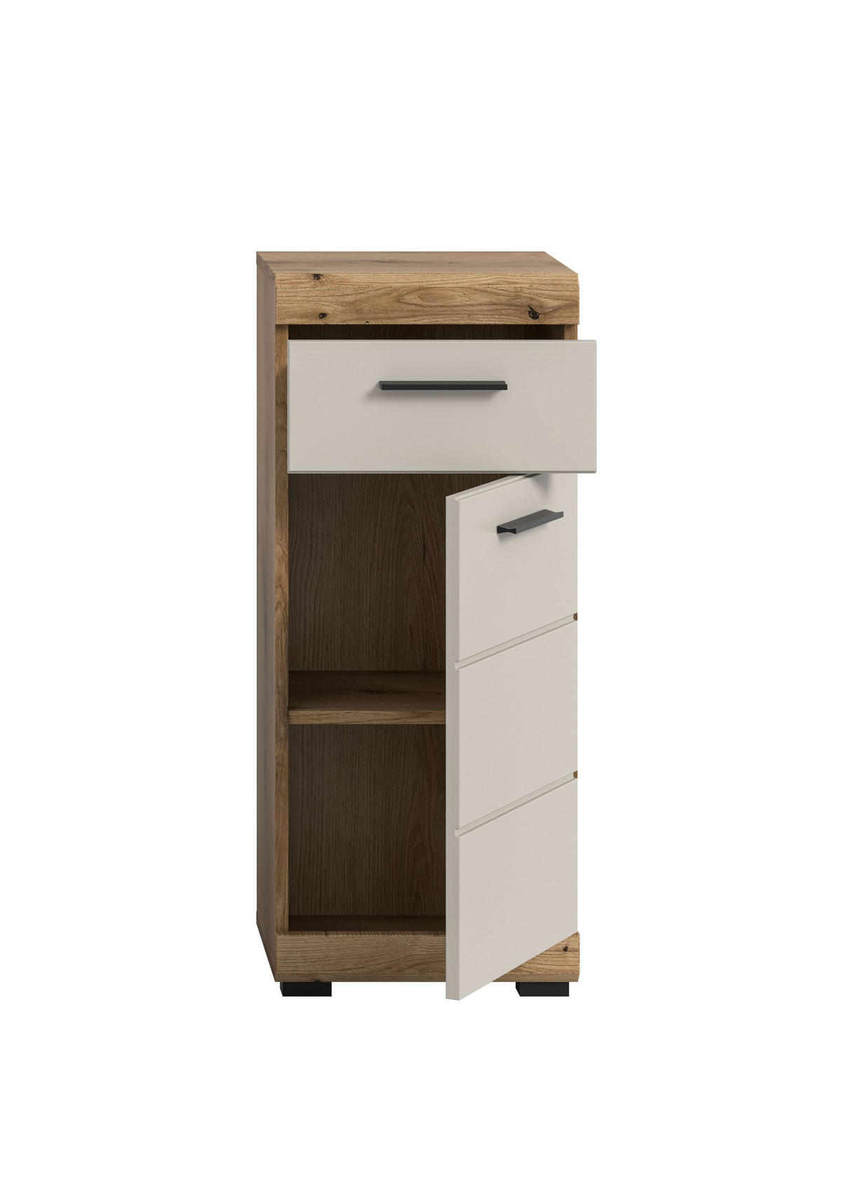 STANDSCHRANK SCOUT (B/H/T: ca. 37/88/31 cm) in Evoak Oak Nachbildung/- - Eichefarben, Holz (37/88/31cm)