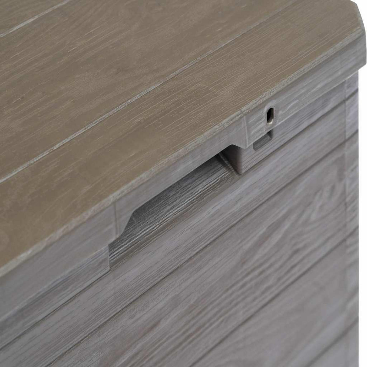 GARTEN-AUFBEWAHRUNGSBOX 90 L Braun - Braun, Kunststoff (42.5/50/44cm) - vidaXL