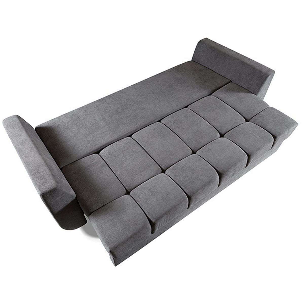 SOFA Delta Beige, mit Schlaffunktion - Beige, Holzwerkstoff (245/93/118cm) - Bettso
