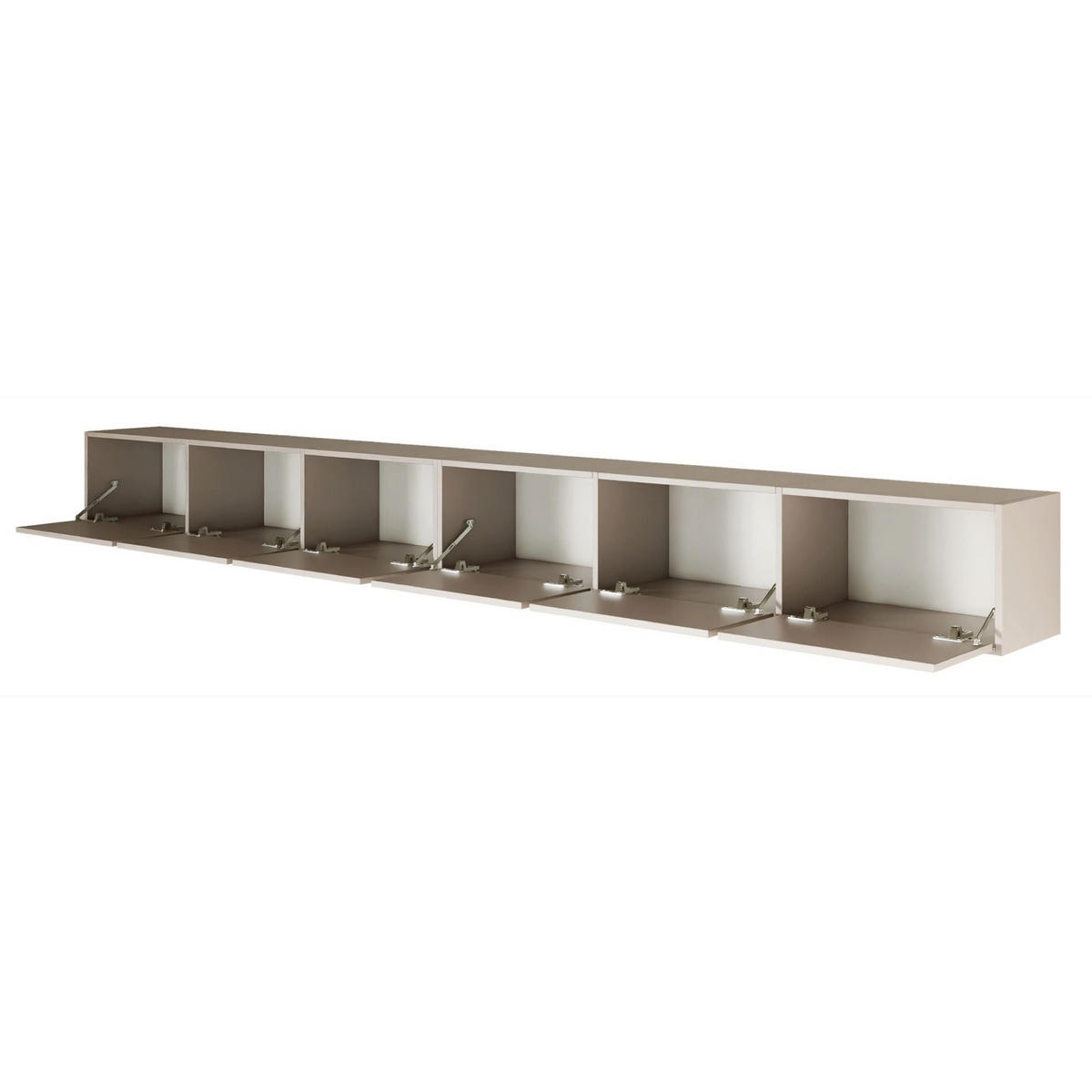 TV-LOWBOARD Framme hängend Kaschmirgrau 300/30/30 cm - Kaschmir, Holzwerkstoff (300.2/30/30cm) - Selsey
