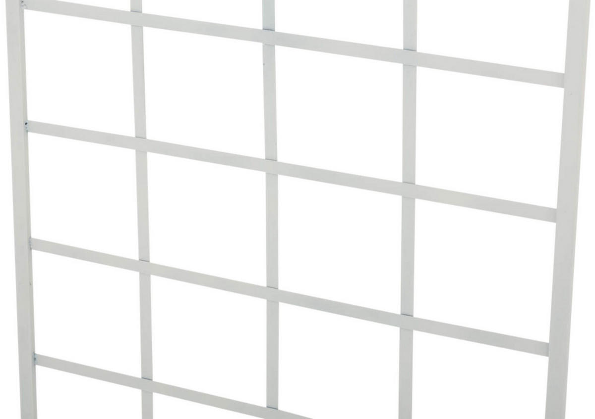 RANKGITTER 2er Set Metall weiß - Weiß, Metall (70/180/1cm) - CLP