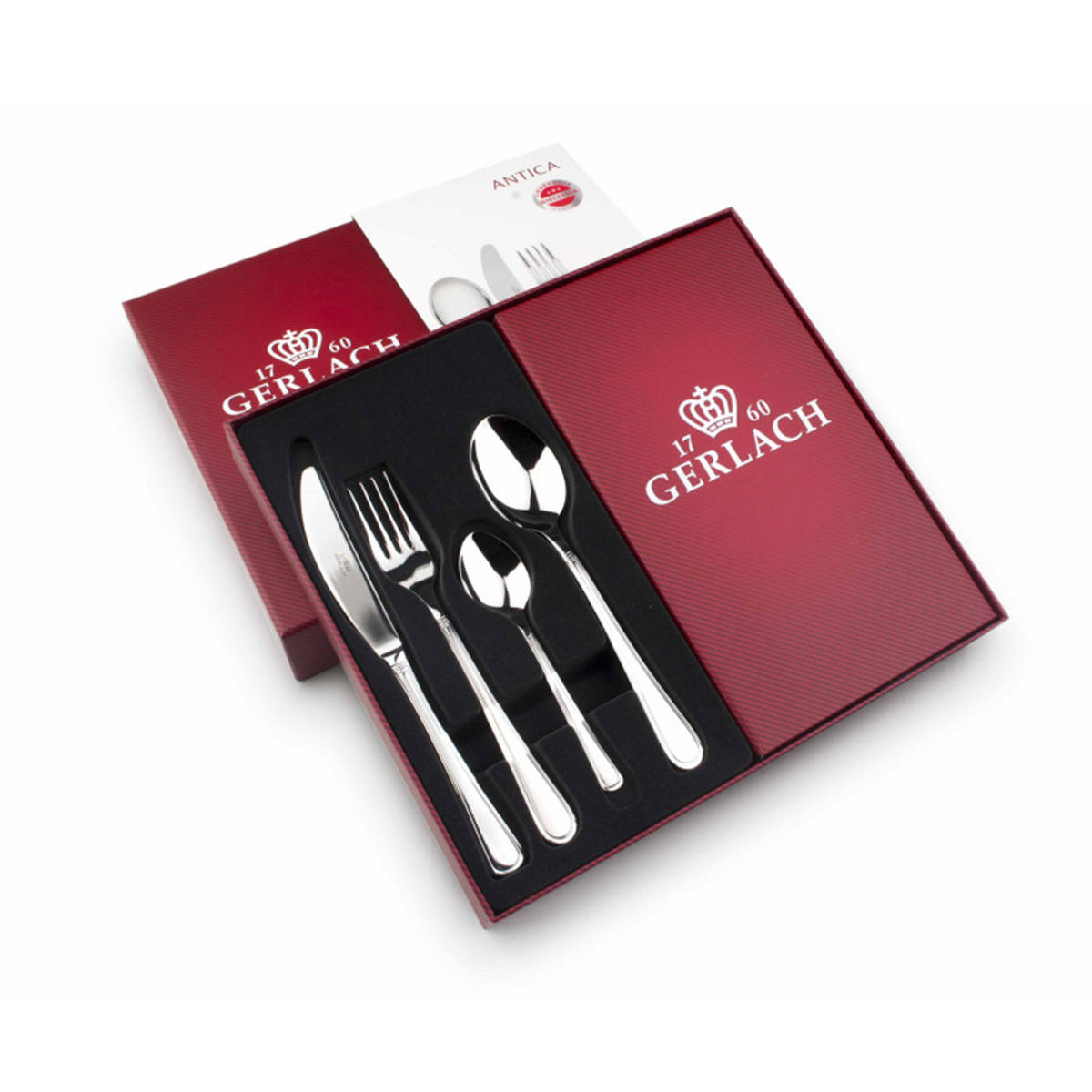 BESTECKSET Antica Silber 29.5/4.5/27 cm Metall - Silberfarben, Metall - Mondex