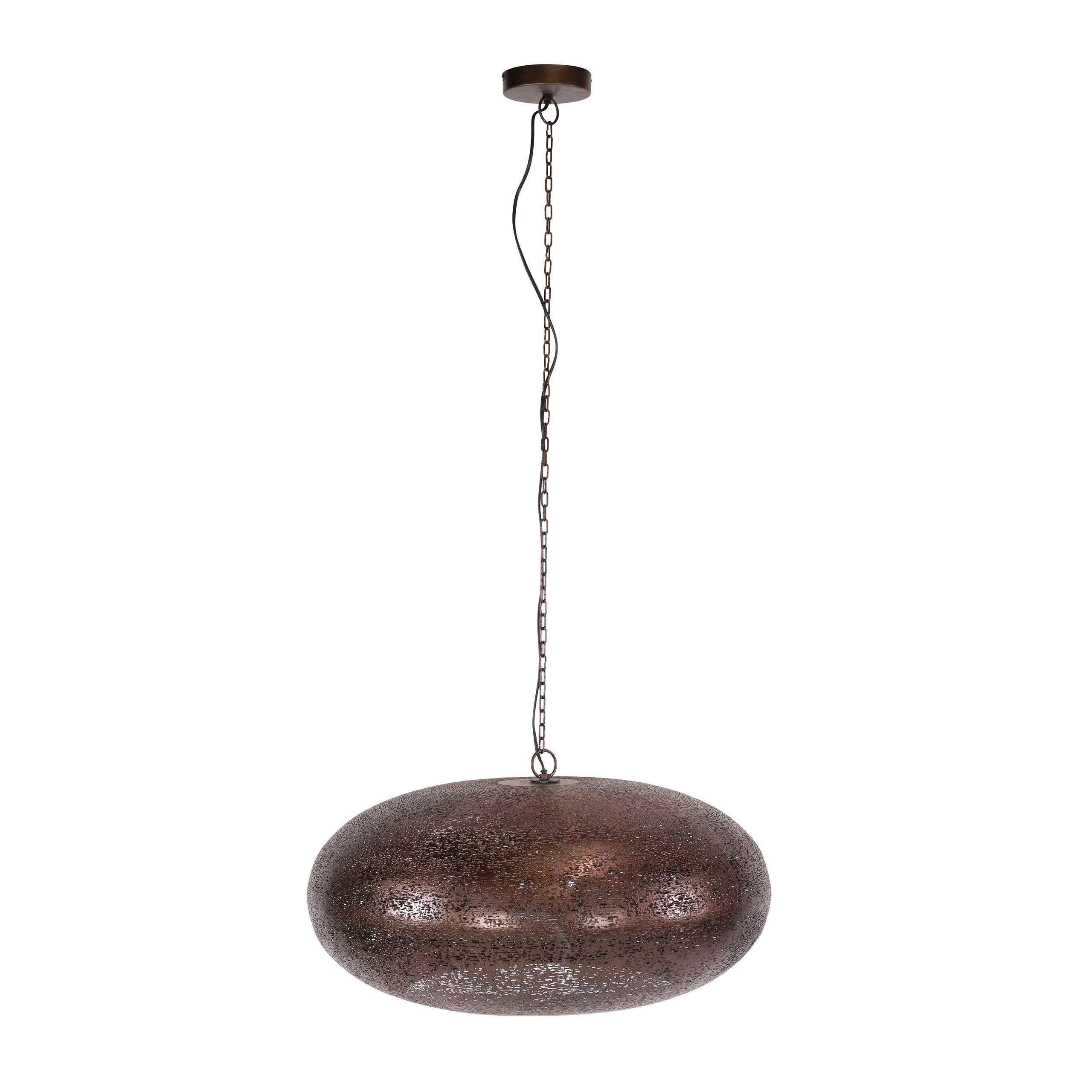 HÄNGELEUCHTE Cielo Braun 68/68/150 cm - Braun, Glas (68/68/150cm) - Hoyz Collection