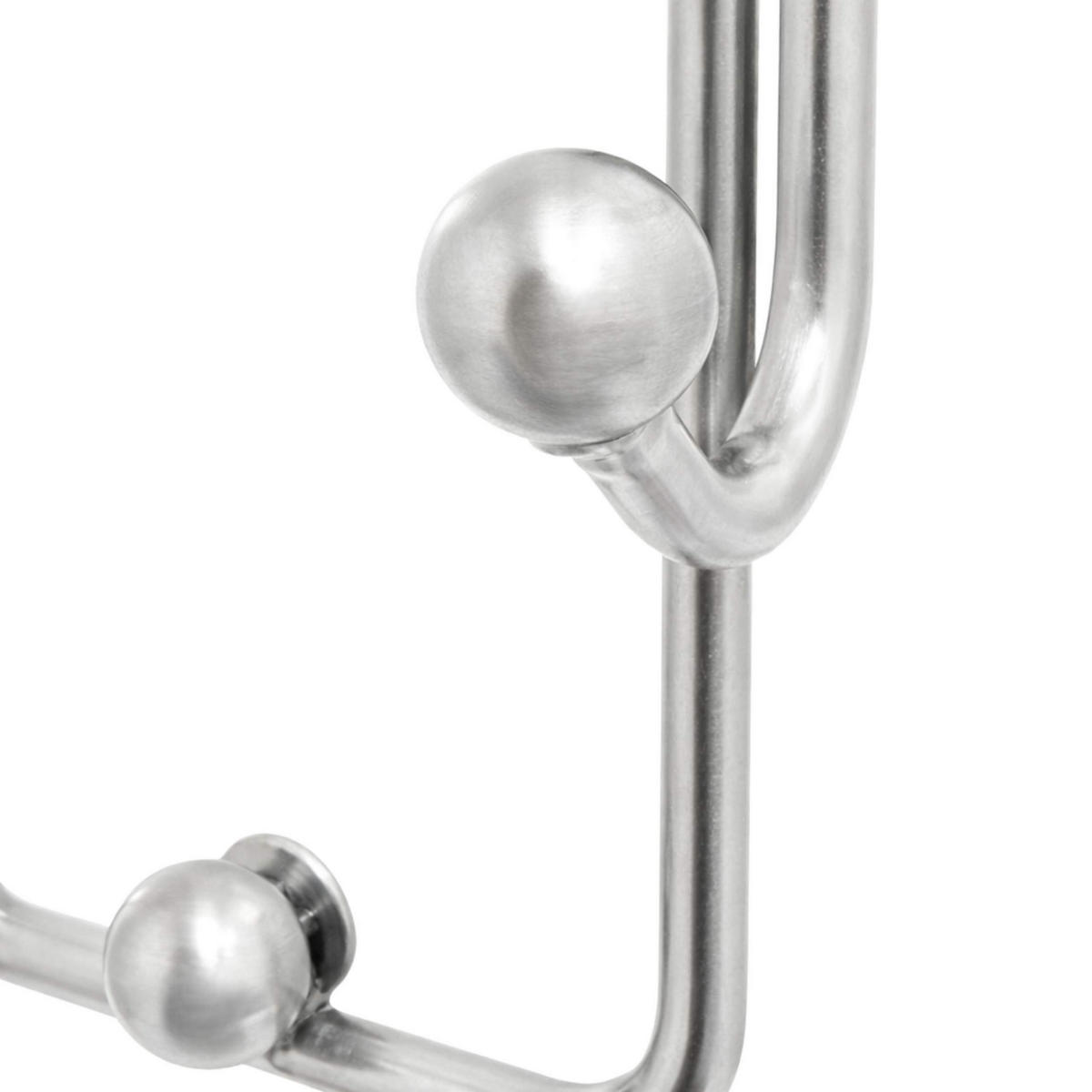 WANDHAKEN Silber Büroklammer 32 cm Metall - Grau, Metall (9/32/8cm)