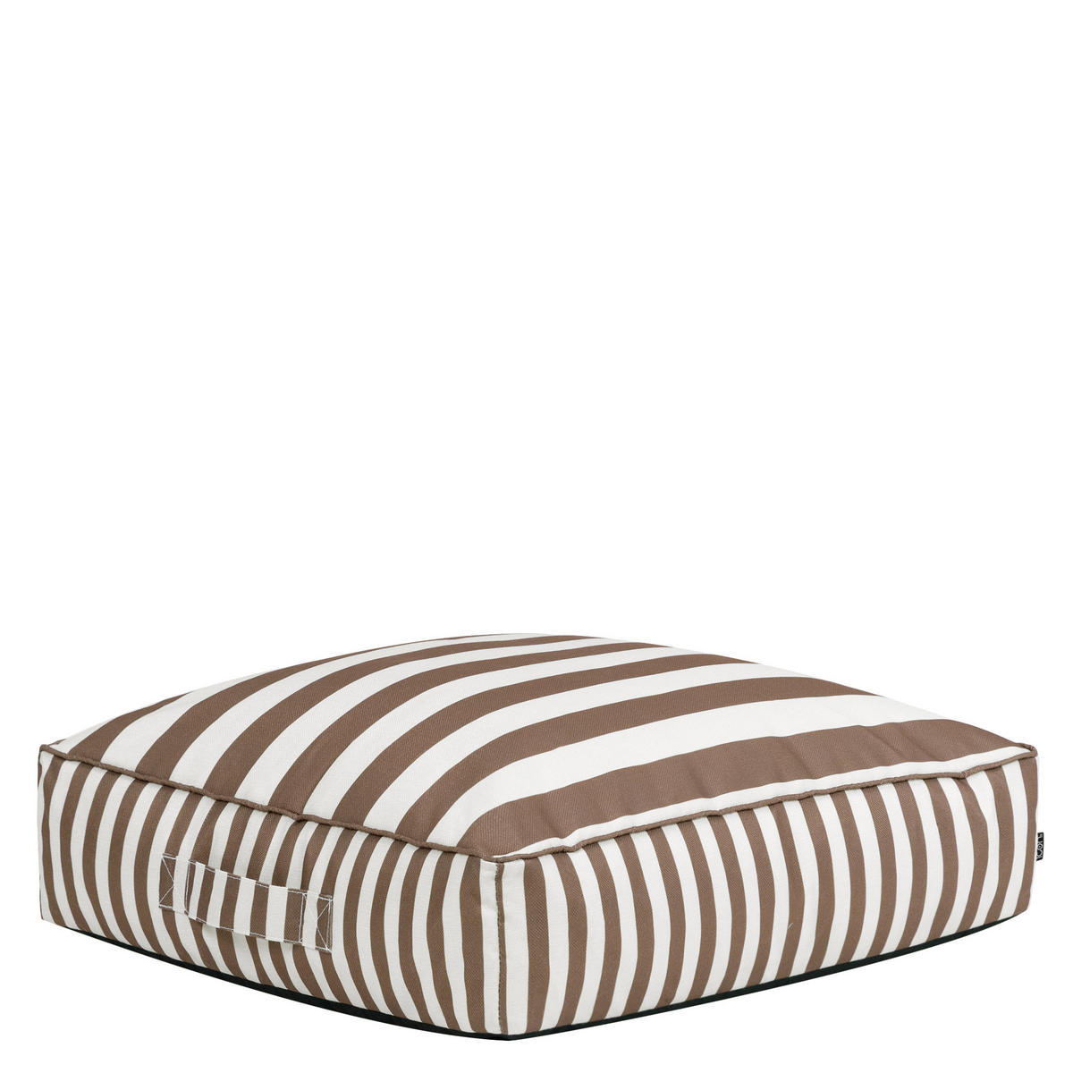 BODENKISSEN mit Sitzsackfüllung Solus - Braun, Textil (72/22/72cm) - icon