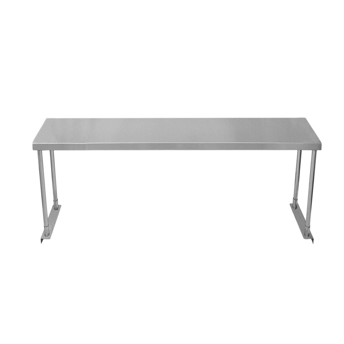 GASTRO-REGAL Edelstahl 150cm - Silberfarben, Metall (150/75/30cm) - Kukoo