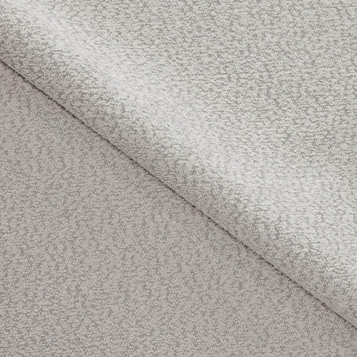 WOHNLANDSCHAFT PULA-U BOUCLE mit Schlaffunktion & Stauraum Grau - Grau, Textil (364/84/187cm) - Luxkor24