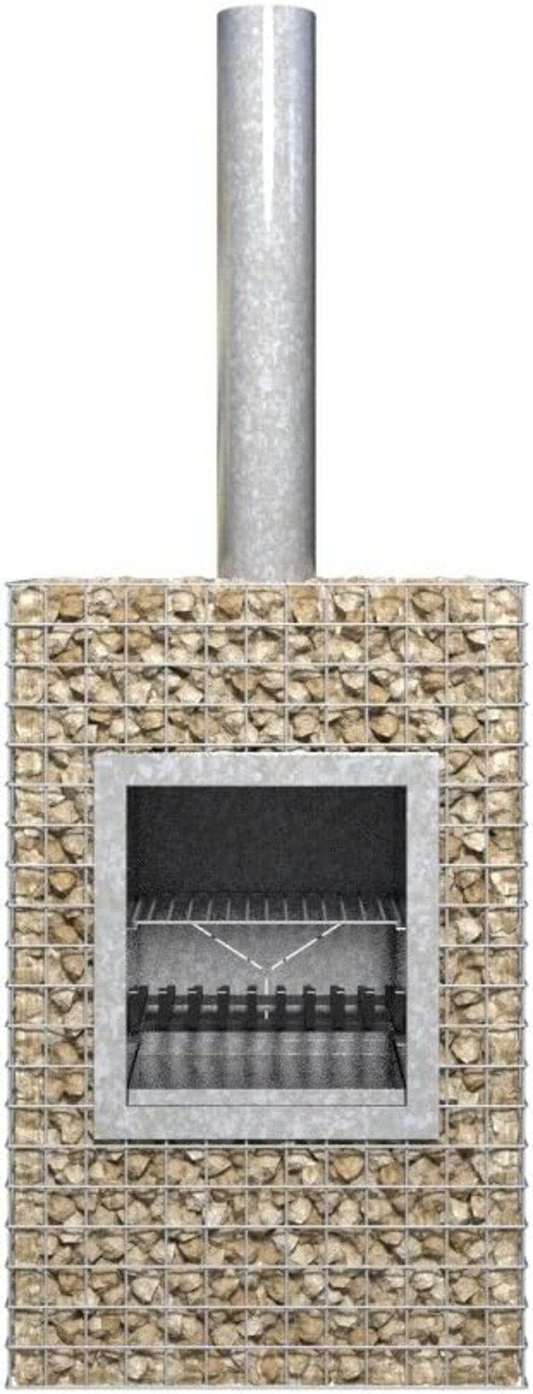 FEUERSTELLE Ferro 650 Gelb - Hellgelb, Metall (48/100/48cm)