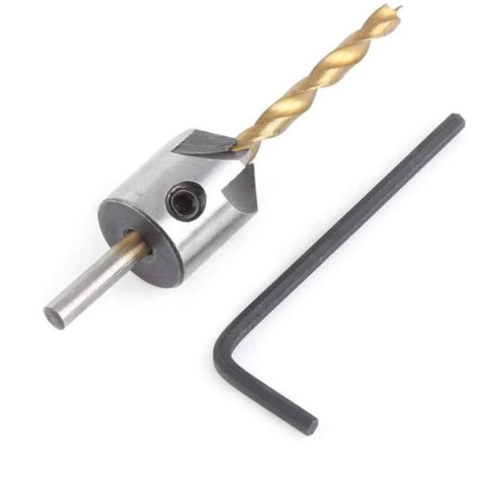 DCA Bohrer Schwarz 1x1x0.5 cm