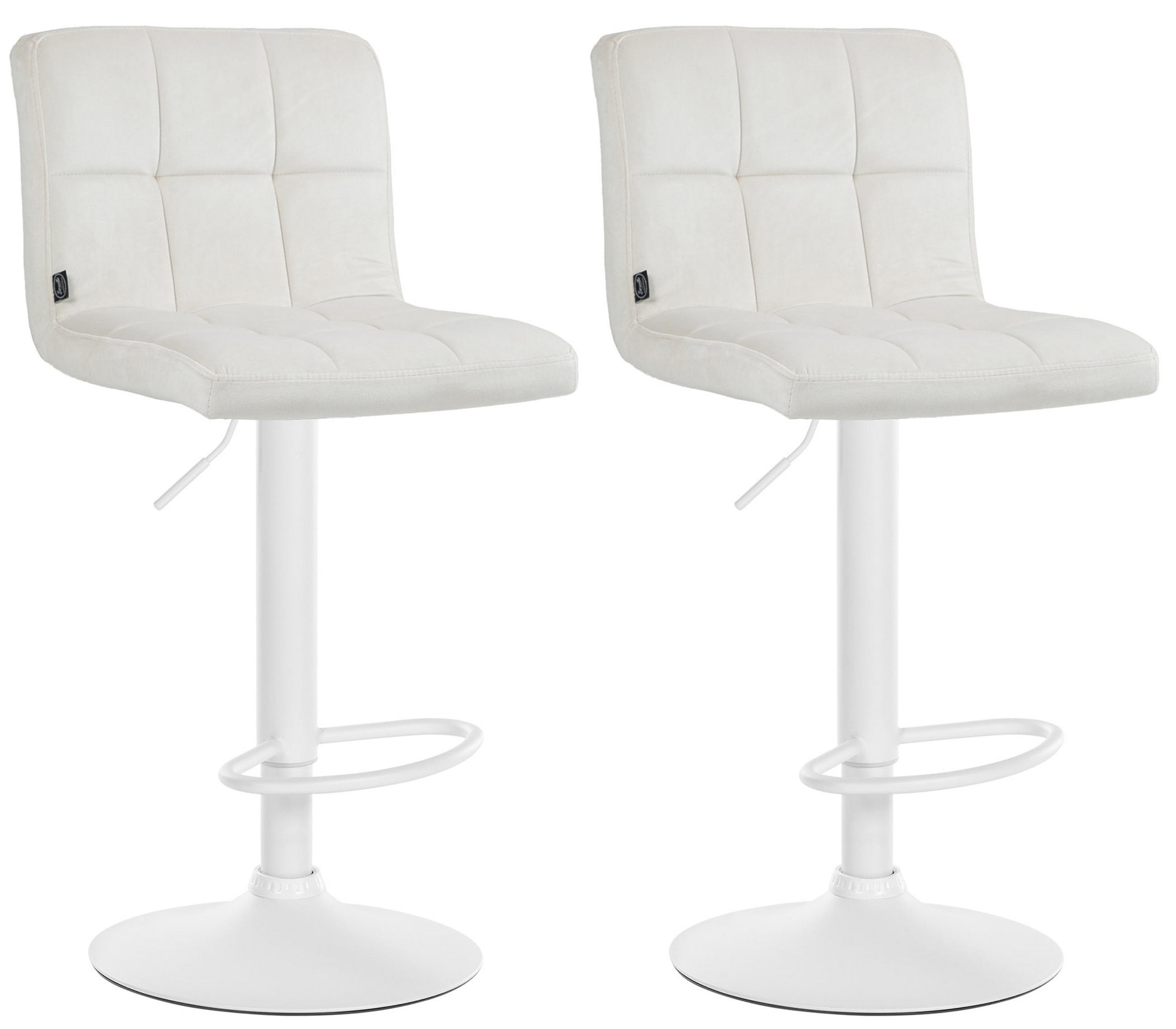 TPFLiving Barhocker Creme 46x114x47 cm