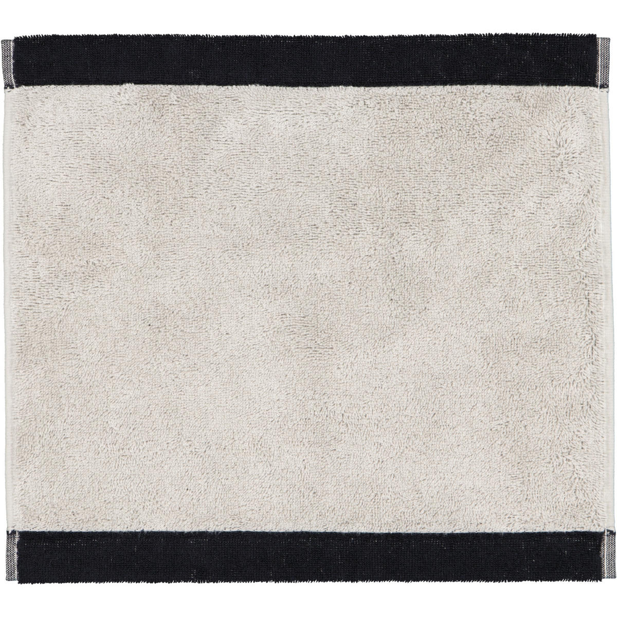 GÄSTETUCH LIFESTYLE SPLASH 7071 PLATIN/SCHWARZ - 79 - Grau, Textil (30/30cm) - Cawoe