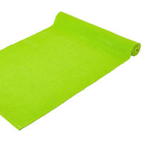 TISCHLÄUFER limette 44/178 cm, 100% Baumwolle - Limette, Textil (44/178cm) - Homescapes