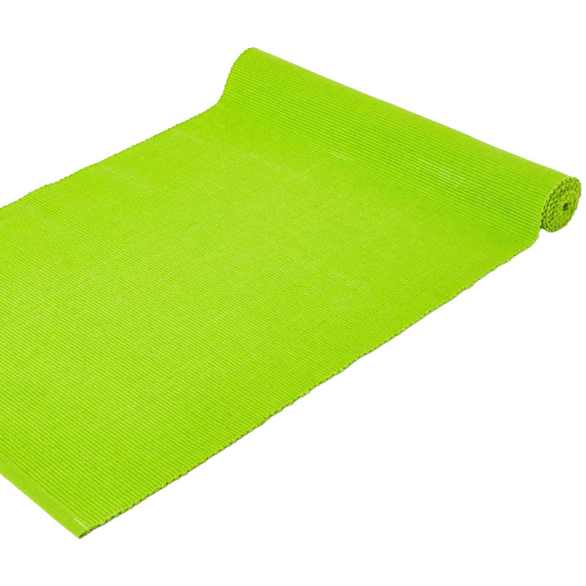 TISCHLÄUFER limette 44/178 cm, 100% Baumwolle - Limette, Textil (44/178cm) - Homescapes