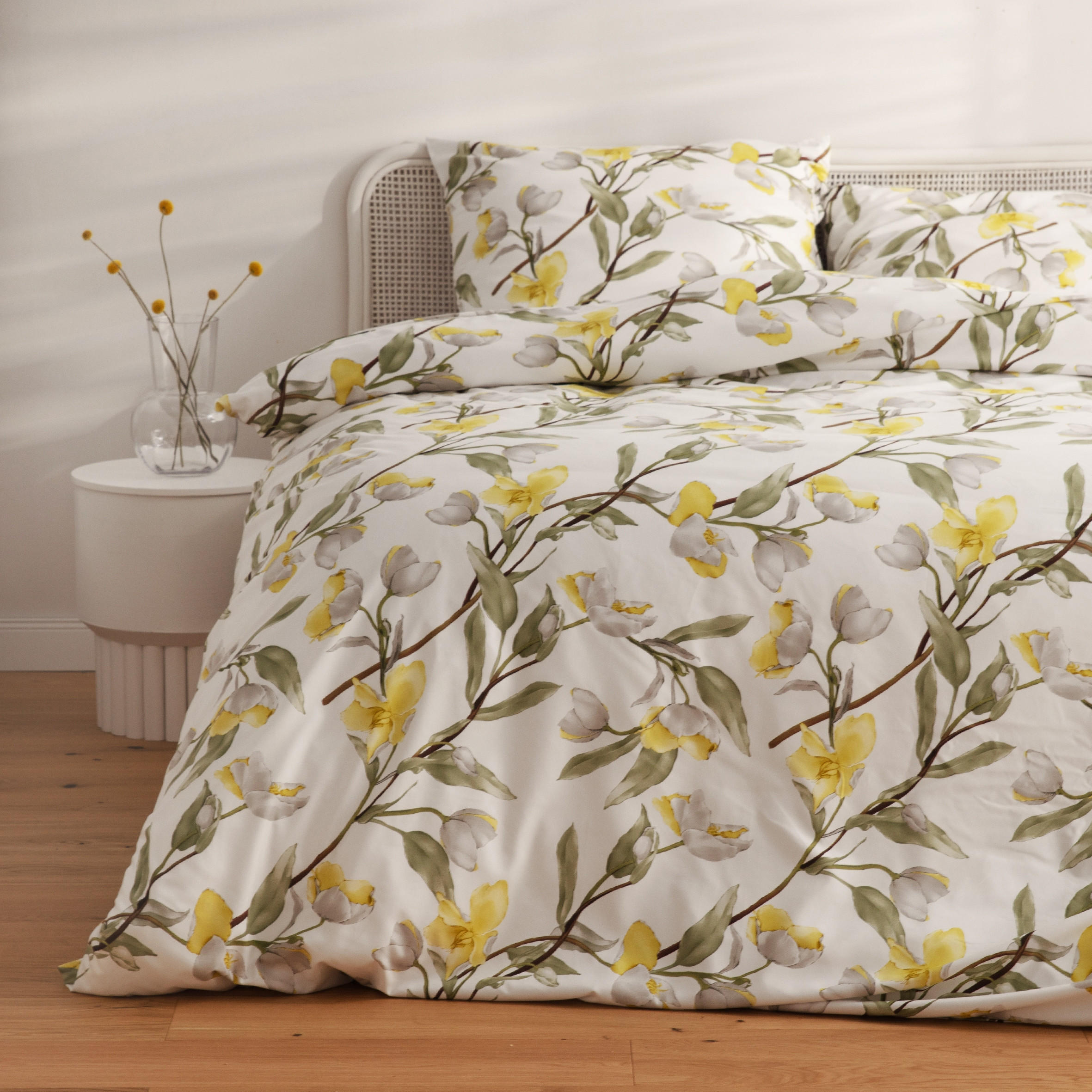 BETTWÄSCHE Galantera - Ecru, Textil (160/200cm) - home&you