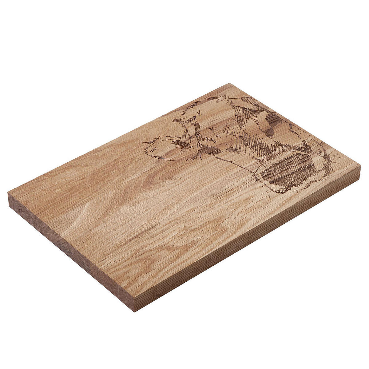 FRÜHSTÜCKSBRETT (5er Set) Alpine Lodge - Braun, Holz (20/30cm) - Butlers