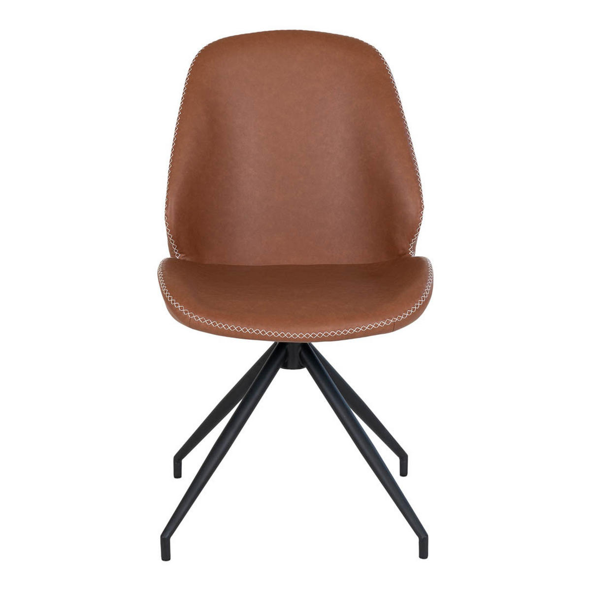 STUHL 2er-Set braun - Braun, Holzwerkstoff (50/88/60cm) - ebuy24