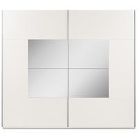 SCHWEBETÜRENSCHRANK Brooklyn mit 2 Türen und Spiegel, kaschmir, 250 cm - Kaschmir, Holzwerkstoff (250/215/65cm) - Beautysofa