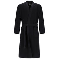 BADEMANTEL HERREN KIMONO KIMONO 6845 SCHWARZ - 906 - Schwarz, Textil (Mnull) - Cawö