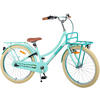 KINDERFAHRRAD Excellent - Mädchen - 24 Zoll - 3 Gänge - Rücktritt + Handbremse - Grün - Grün, Metall (65cm) - TPFSports