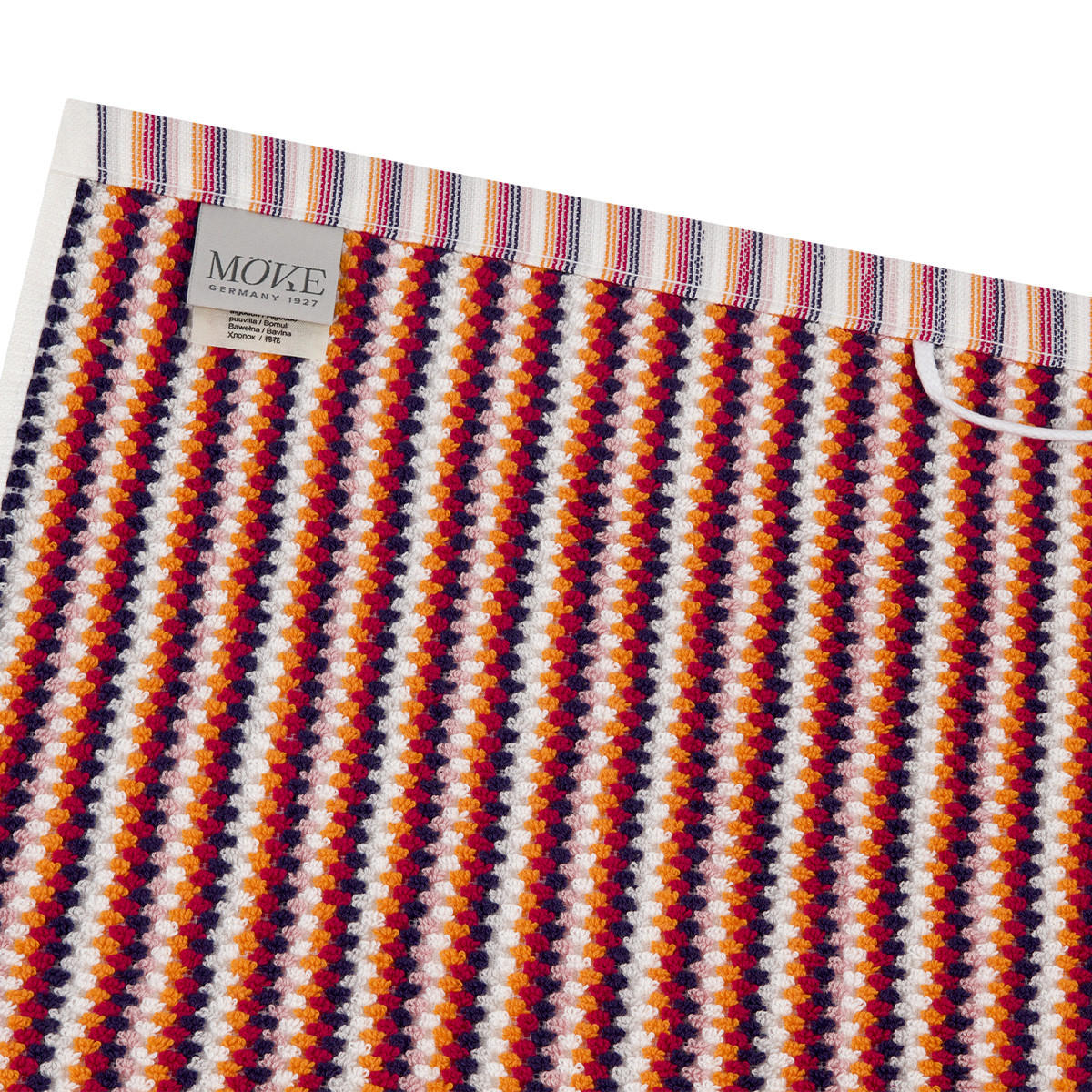 FROTTIERSET Bliss 4-teilig - Rot, Textil (50/100cm) - MÖVE