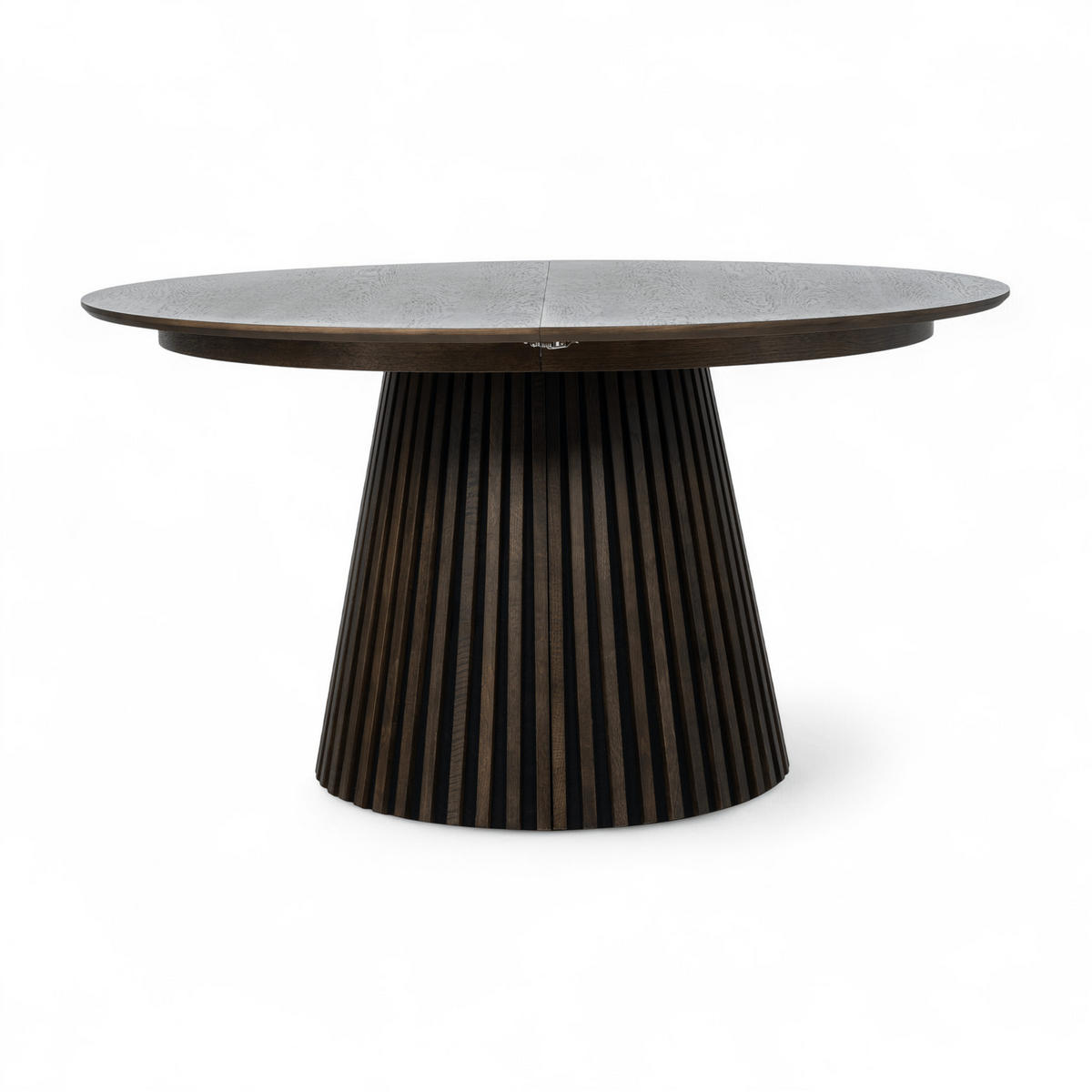 ESSTISCH ausziehbar 140/140/75 Räuchereiche rund - Braun, Holzwerkstoff (140/140/75cm) - Furnhouse