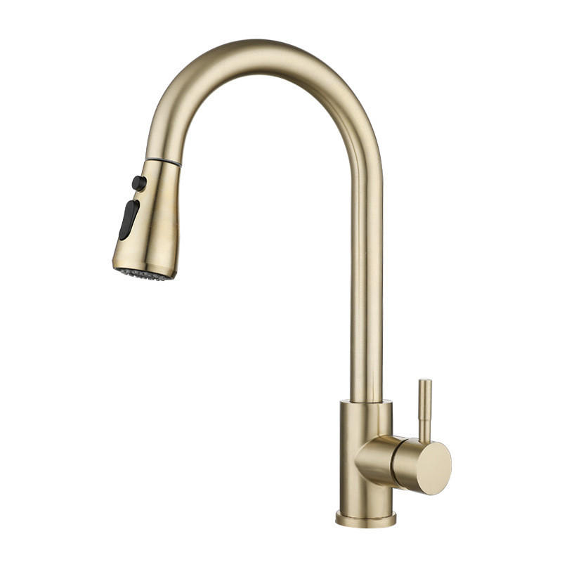 BADEZIMMERARMATUR, 38,5 cm hoch, gold - Goldfarben, Metall (51/6/24cm) - Vallsero