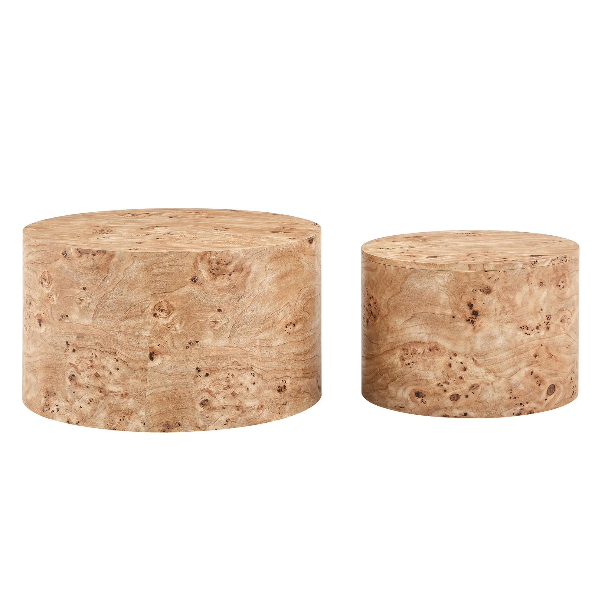 XXXLutz Couchtisch-Set Natur 62.8x35x62.8 cm