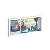 BILDERRAHMEN Rustic Galerier., 3 x 10x15 cm, weiss - Weiß, Holzwerkstoff (36/17/4cm) - EMIX24