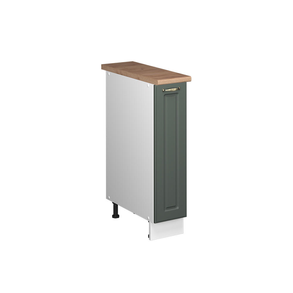 Vicco LÉKÁRNIČKOVÁ SKŘÍŇKA Fame-Line, Zelená zlatá země/Bílá, 20 cm, PD Dub
