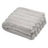 FLAUSCHDECKE Polary 130/160 cm - Grau, Textil (160/130cm)