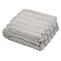FLAUSCHDECKE Polary 130/160 cm - Grau, Textil (160/130cm)