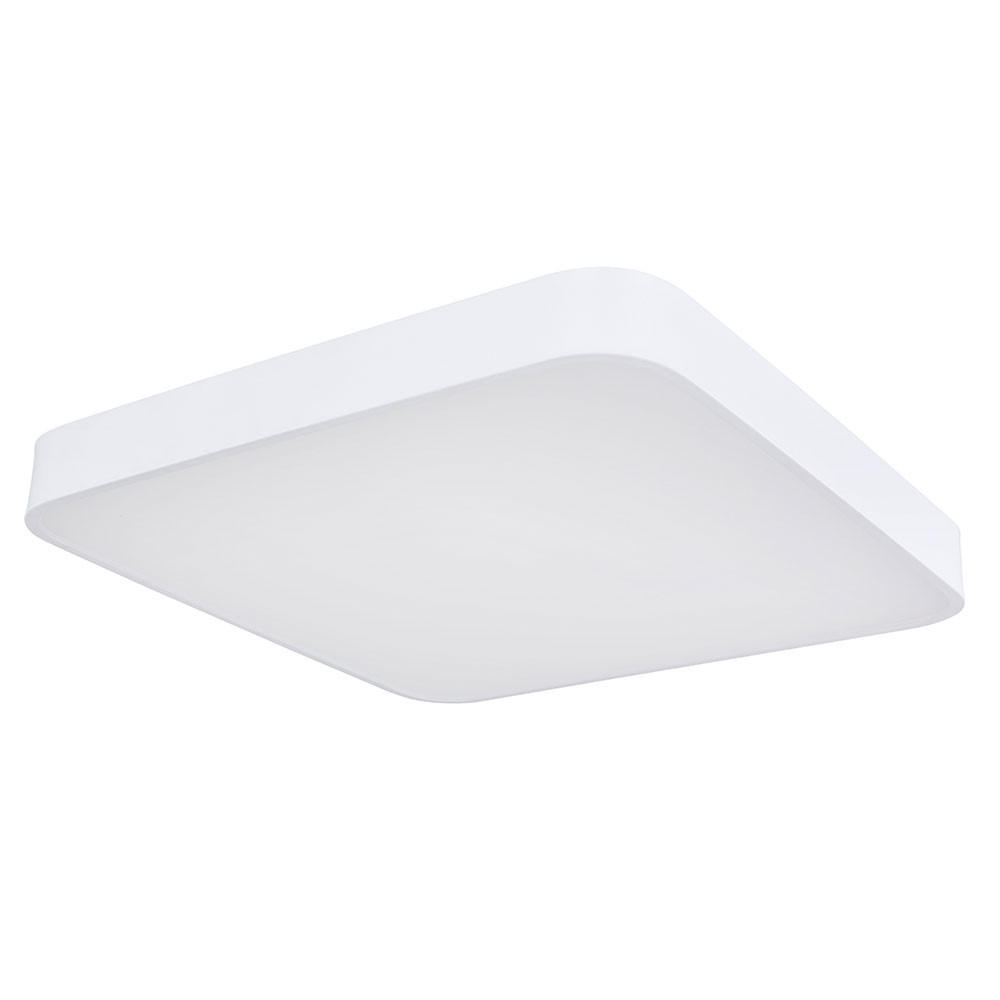 LED DECKENLEUCHTE Metall Weiß quadratisch - Weiß, Metall (40/40/10.5cm)