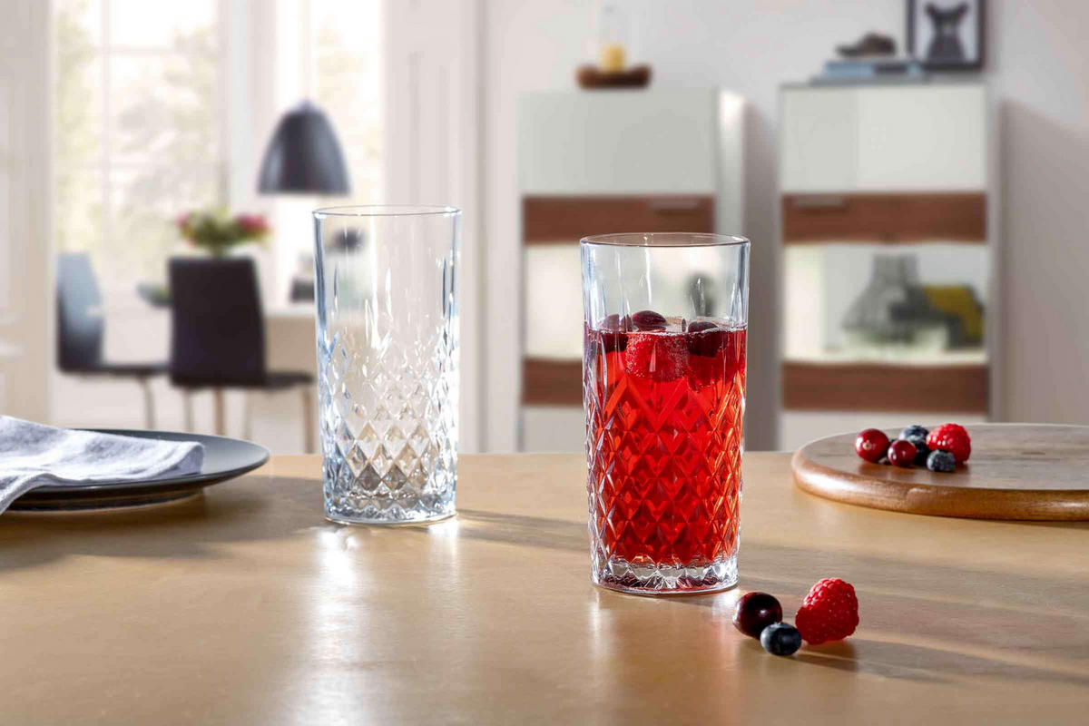 LONGDRINKBECHER Limited Edition transparent 340 ml 6er Set - Transparent, Glas (0.34L) - Leonardo Living