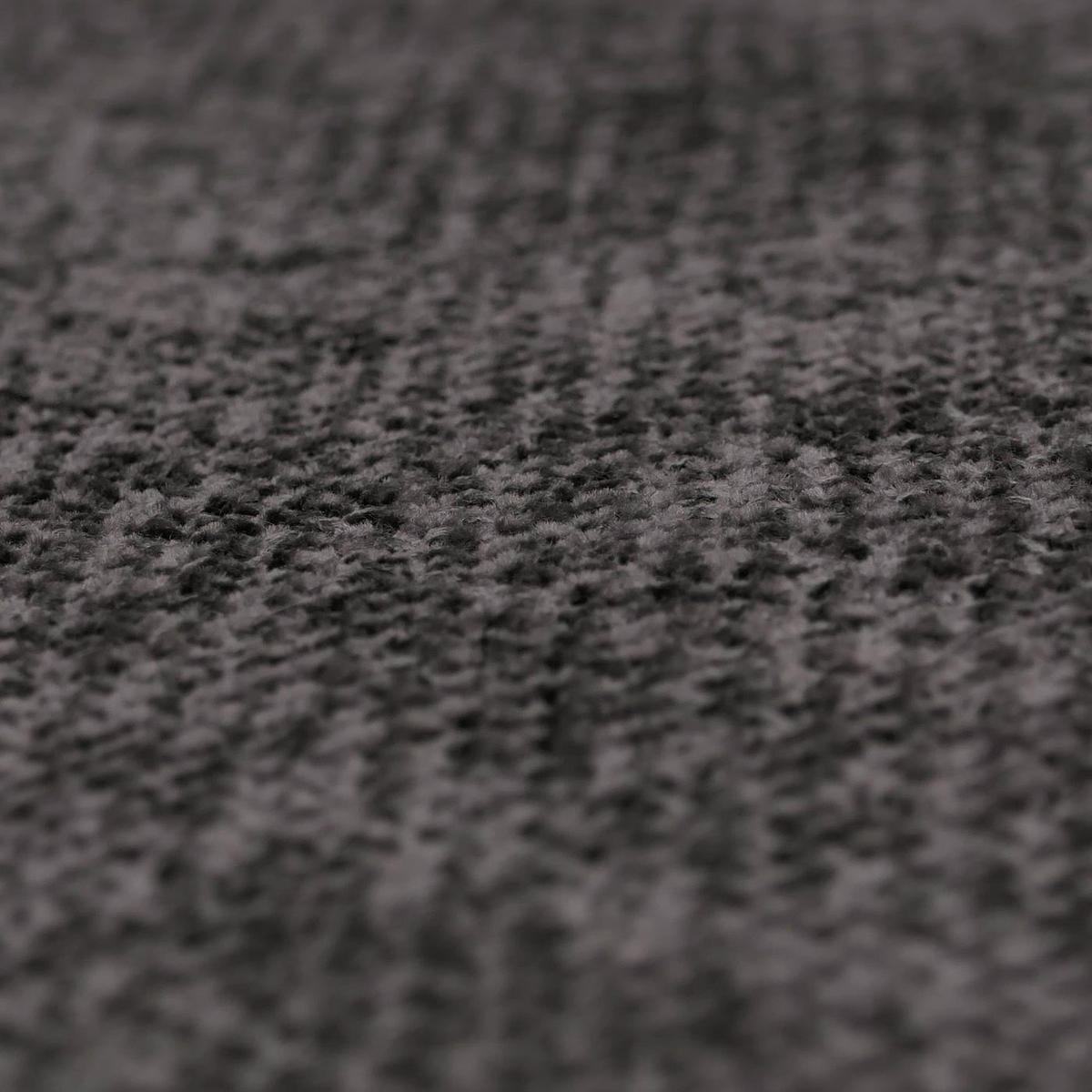 JEDÁLENSKÁ stolička, čierna a sivá, sada 2 ks - čierna/sivá, textil (55/88/62cm) - MCW
