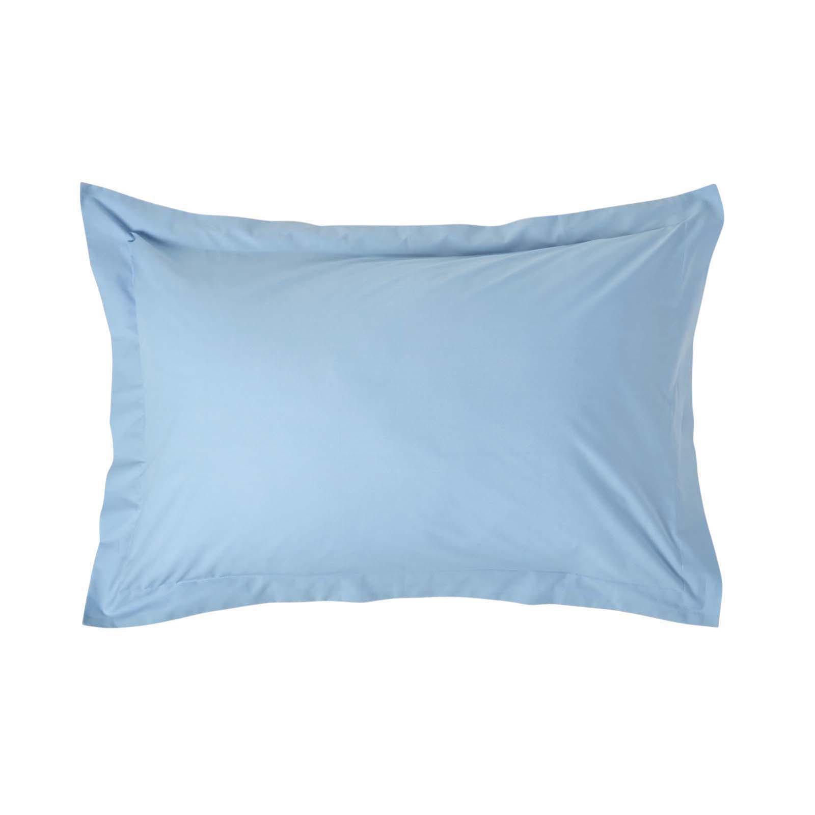 Homescapes Kissenbezug Blau 48x74 cm