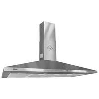 DUNSTABZUGSHAUBE GCH C 147 IS 120 N 120 cm Edelstahl - Silberfarben, Metall (120/87/47cm) - Gurari