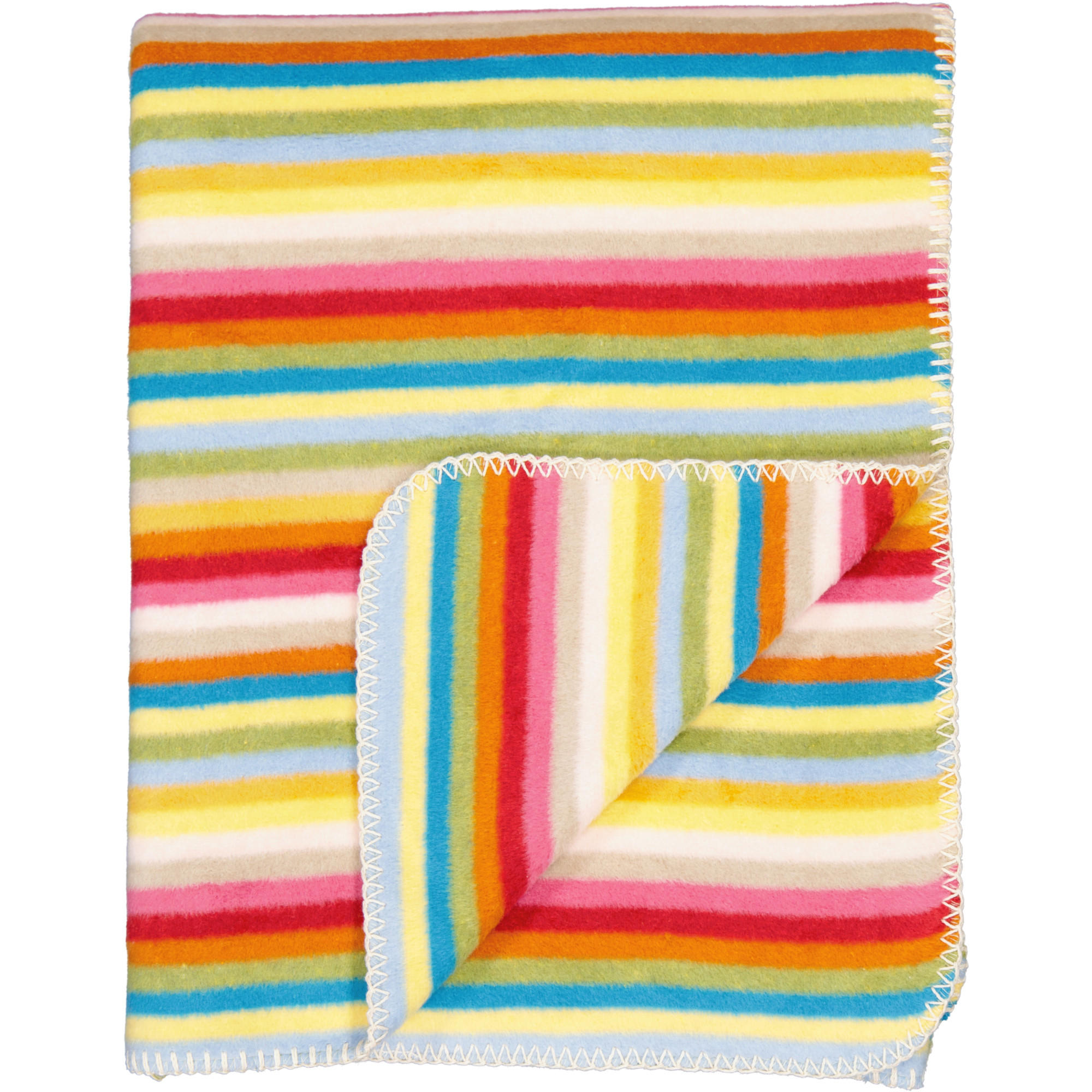 WOHNDECKEN LIFESTYLE STREIFEN 7008 MULTICOLOR - 25 - Multicolor, Textil (150/200cm) - Cawoe