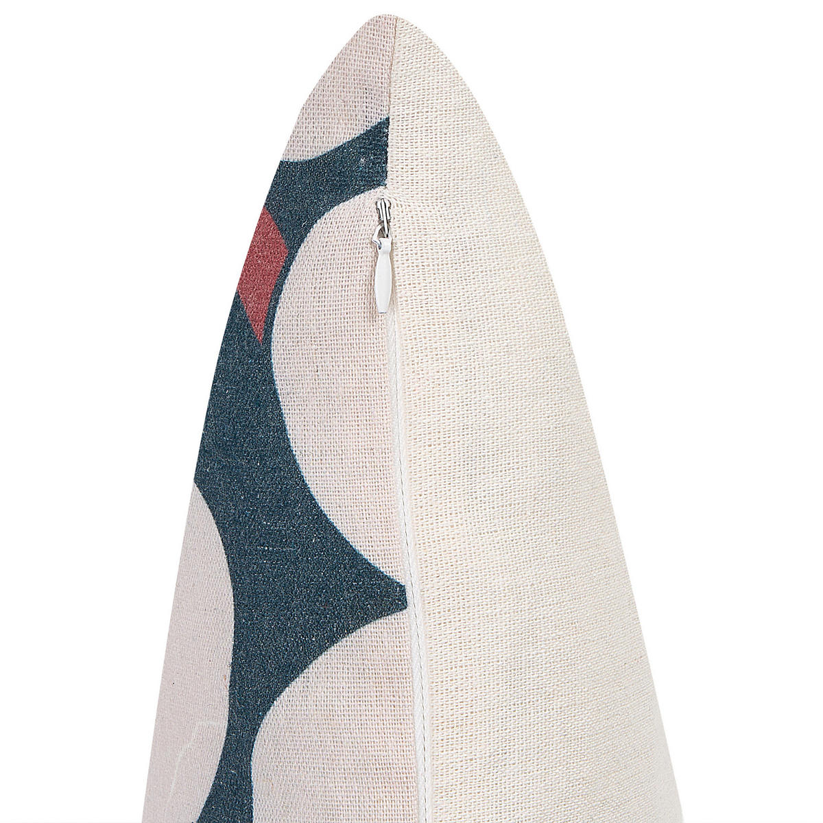 DEKOKISSEN 2er-Set Bunt 45/45 cm Sesbania - Multicolor, Textil (45/45cm) - Beliani