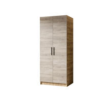 ŠATNÍ SKŘÍŇ GOLD Dub Craft & Dub Sonoma - medově dubová/Sonoma dub, kompozitní dřevo (78/205/52.5cm) - Kier Furniture