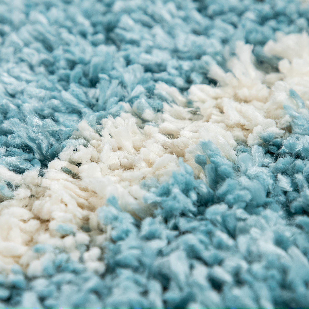 HOCHFLORTEPPICH 160/160 cm Kalmar 441 - Türkis, Textil (160/160cm) - Paco Home