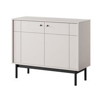 KOMMODE GIAPPONESE 104/84/39 cm mit 2 Türen Kaschmir - Kaschmir, Holzwerkstoff (104/84/39cm) - MASSENO