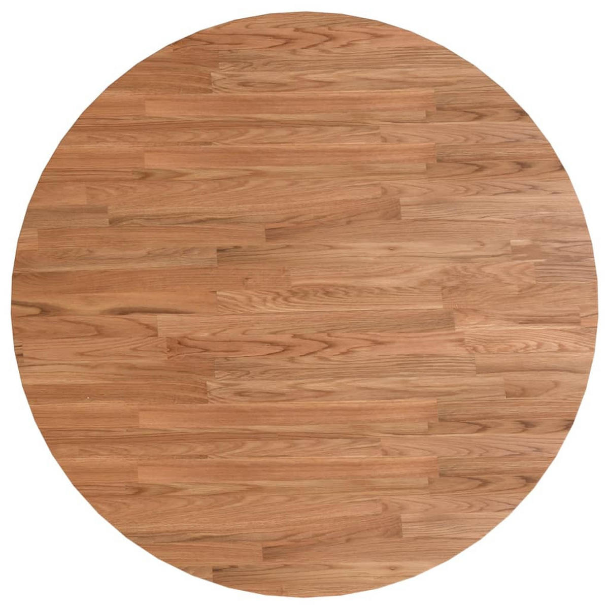 TISCHPLATTE Runde Hellbraun Ø70/1,5 Cm Behandeltes Eichenholz - Hellbraun, Holz (70/70/1.5cm) - vidaXL