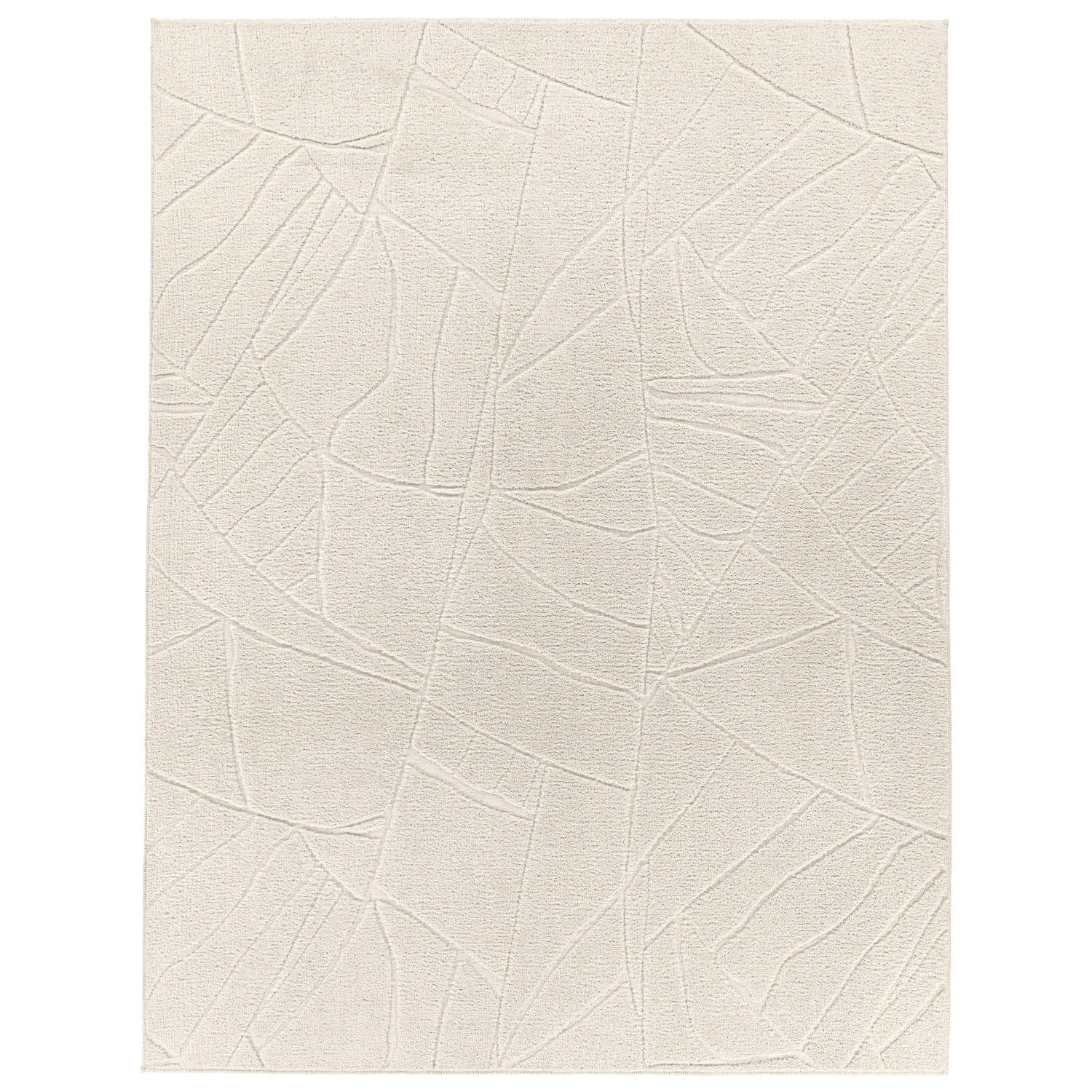 HOCHFLORTEPPICH 80/150 cm Tokio 474 - Creme, Kunststoff (80/150cm) - Paco Home