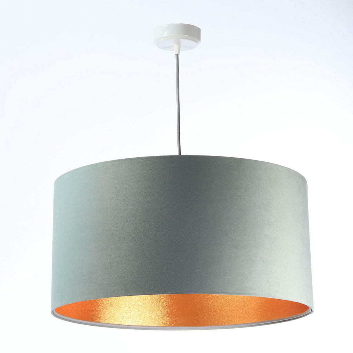 HÄNGELEUCHTE Gold 60/30 cm - Beige/Goldfarben, Kunststoff (60/1.1/30cm) - ONZENO