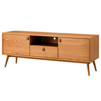 TV-LOWBOARD - Echtholzfurnier Eiche, 150 cm - Braun, Holzwerkstoff (150/55/40cm) - home24