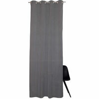ÖSENVORHANG SQUARE blickdicht - Grau, Textil (140/0.5/250cm) - Esprit